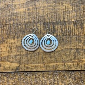 Kenneth Cole Silver Earrings
